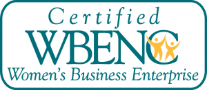 Certified Women's Business Enterprise badge.