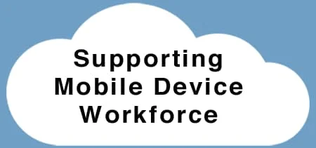 Supporting mobile device workforce