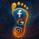Footprint with business logos in it.