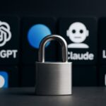 A padlock in front of common LLM chatbots