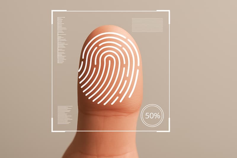 finger print unlocking device