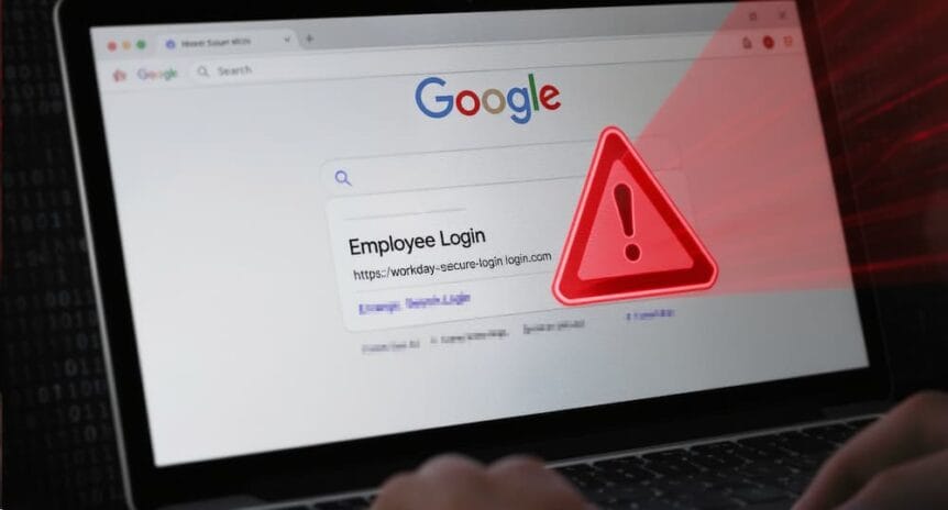 fake payroll scam ad